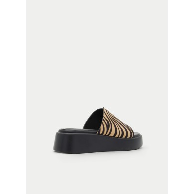 SANDALIA PLANA ANIMAL PRINT