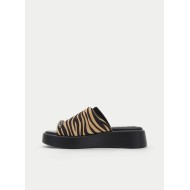 SANDALIA PLANA ANIMAL PRINT