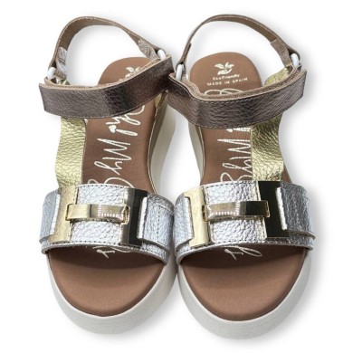Sandalias Metalizadas