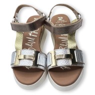 Sandalias Metalizadas