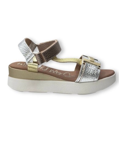 Sandalias Metalizadas