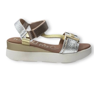 Sandalias Metalizadas
