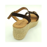 Sandalia con Eslabones de Madera